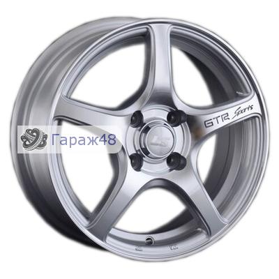 LS 537 R14 / 5.5J PCD 4x100 ET 45 ЦО 73.1 Литые Серебристый полированный